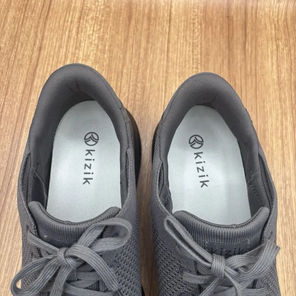 Kizik Lima Hands Free Graphite Gray Black Mens Size‎ 15 Athletic Sneakers NEW